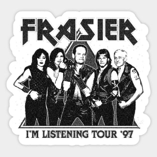 Frasier Grunge Style Sticker